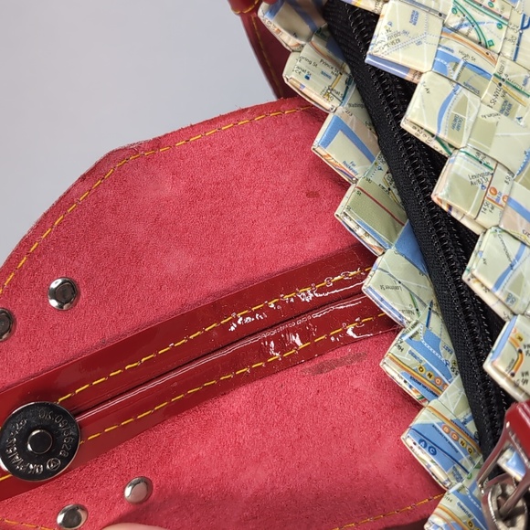 Nagui Ollin Arm Candy New York City Map Purse - Picture 9 of 12